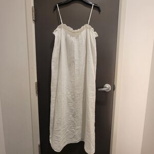 Waffled Jersey Dress with adjustable straps